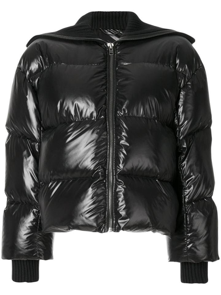 Kenzo Short Puffer Jacket - Black