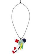 Walter Van Beirendonck Beaded Doll Necklace, Adult Unisex