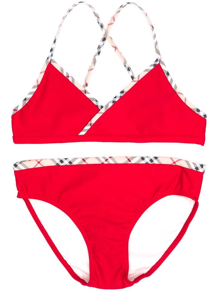 Burberry Kids Two-piece Bikini - Red