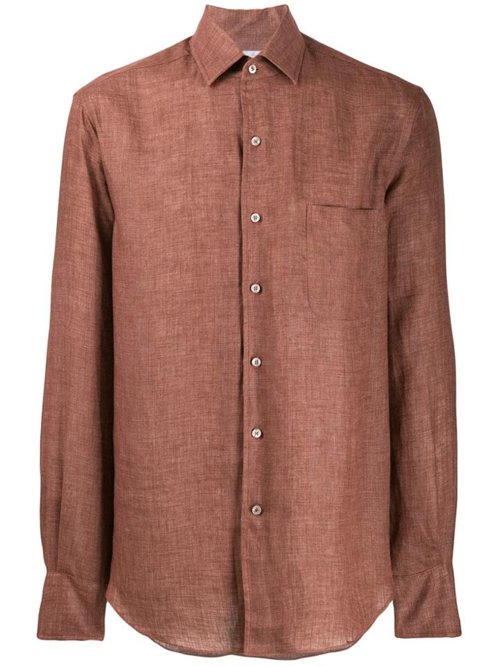 Loro Piana Plain Shirt - Brown