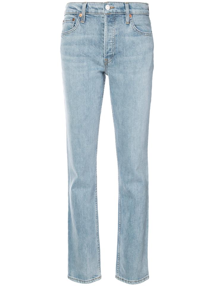 Re/done Crawford Stretch Jeans - Blue