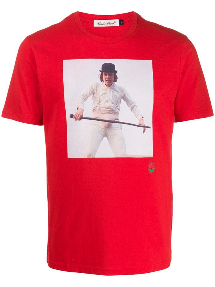 Undercover Clockwork Orange Print T-shirt - Red