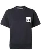 Alexander Wang Logo Tag Top - Black