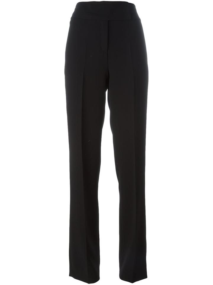 Jil Sander Navy High-waisted Trousers