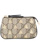 Gucci Gg Surpreme Key Holder - Nude & Neutrals