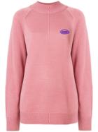 Ader Loose Fit Sweater - Pink & Purple