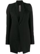 Rick Owens Long-length Blazer - Black