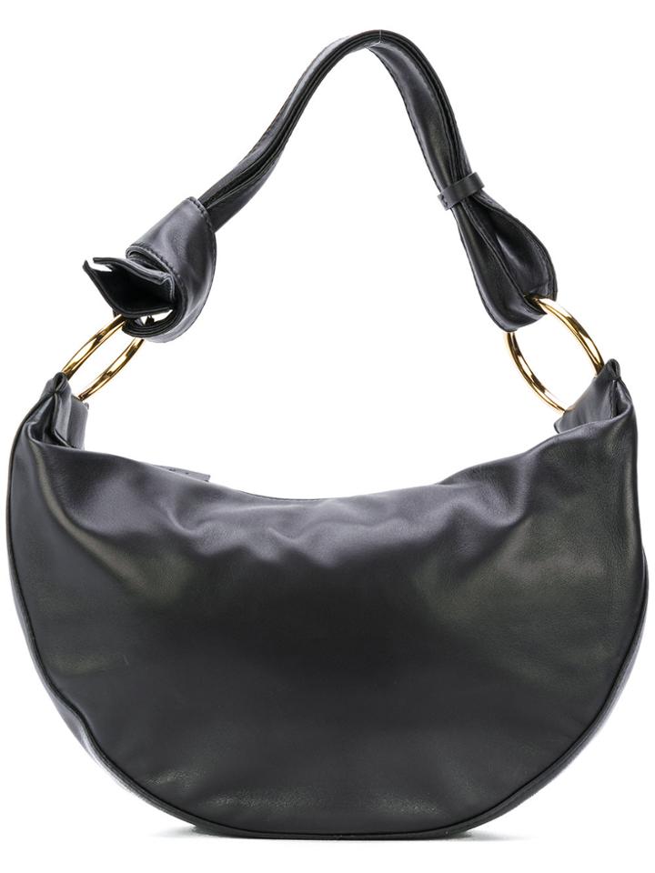 Marni Half Moon Shoulder Bag - Black