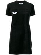 Chiara Ferragni Flirting T-shirt Dress - Black