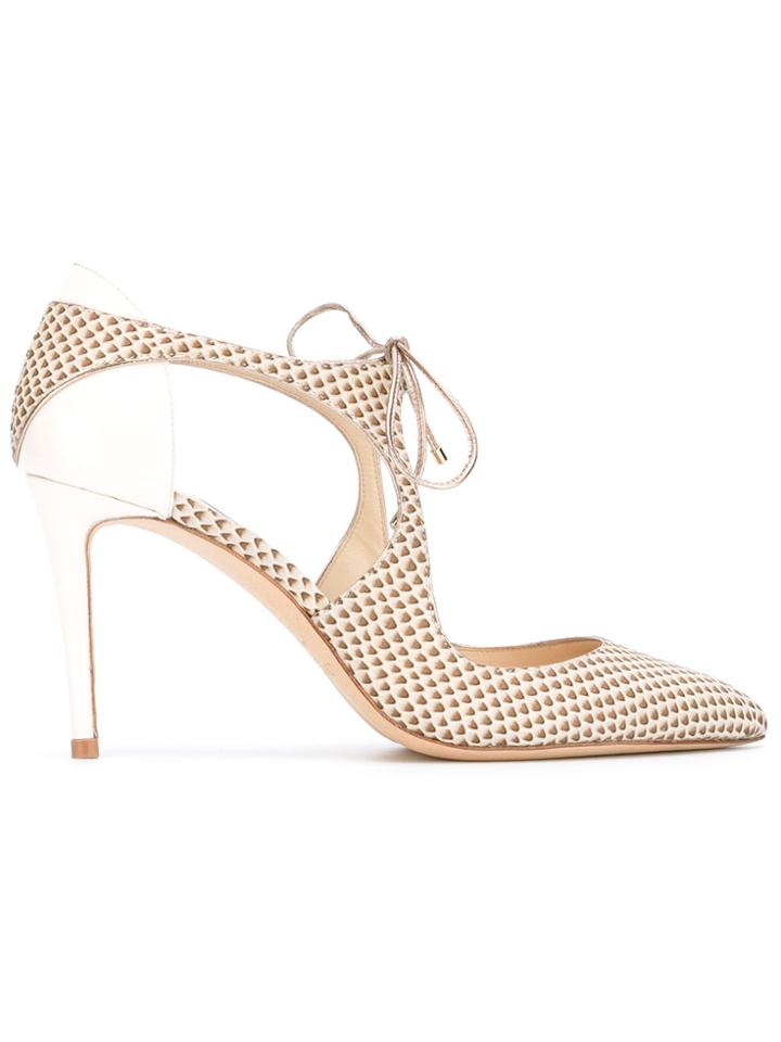 Jimmy Choo Vanessa 85 Pumps - Nude & Neutrals