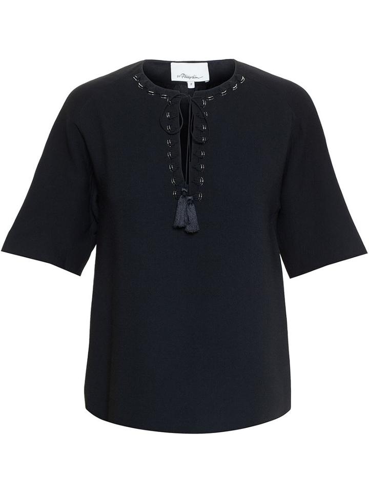 3.1 Phillip Lim Metal Eyelet Front Top