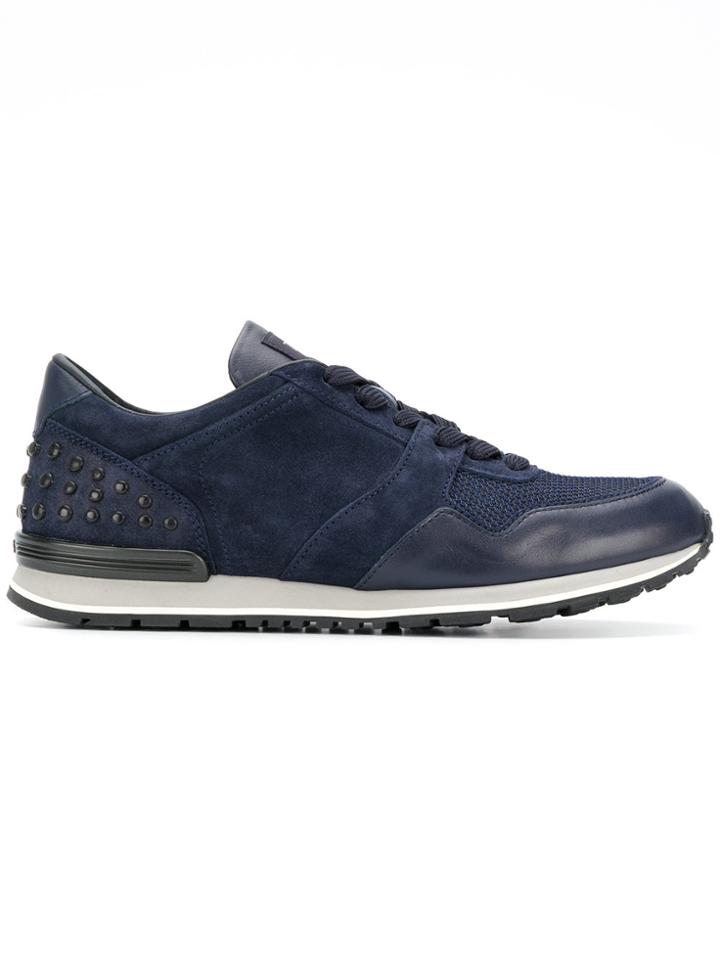 Tod's Gommino Stud Sneakers - Blue