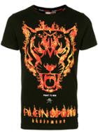 Plein Sport Tiger Print T-shirt - Black