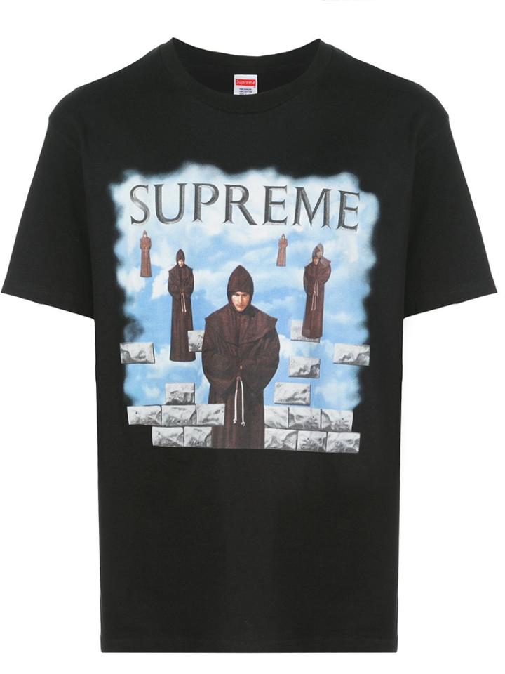 Supreme Levitation Print T-shirt - Black