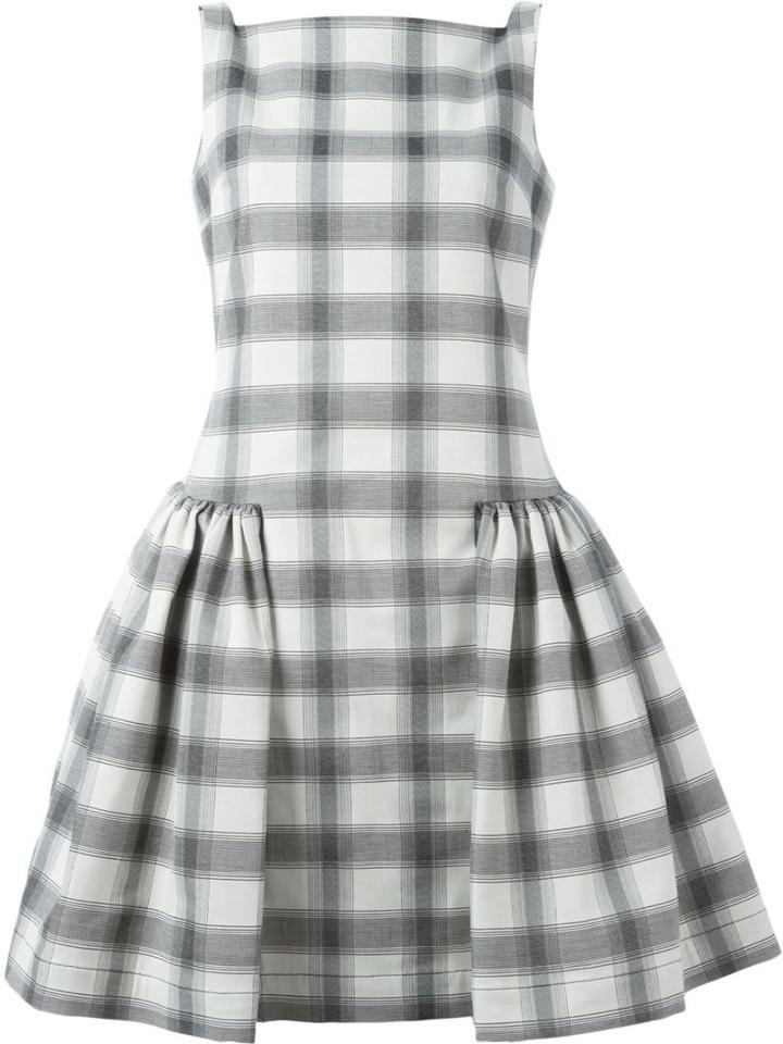 Vivienne Westwood Anglomania Sleeveless Checked Dress