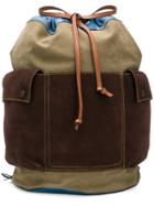Loewe Drawstring Bucket Backpack - Brown