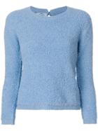 Prada Textured Sweater - Blue