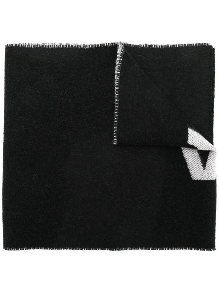 Balenciaga Sc Jacquard Logo 100%wo - Black