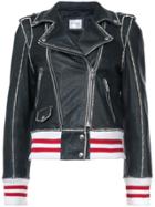 Anine Bing Quinlan Leather Jacket - Black