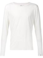 Osklen - 'riva' T-shirt - Men - Cotton/linen/flax/polyester - G, Nude/neutrals, Cotton/linen/flax/polyester