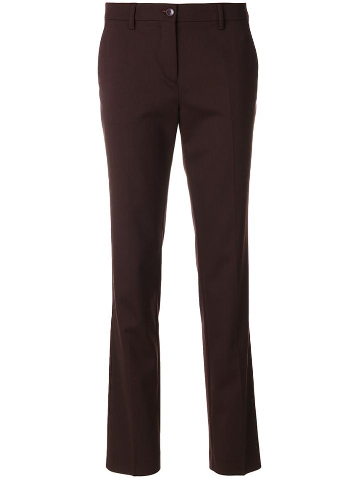 Etro Cropped Capri Trousers - Red