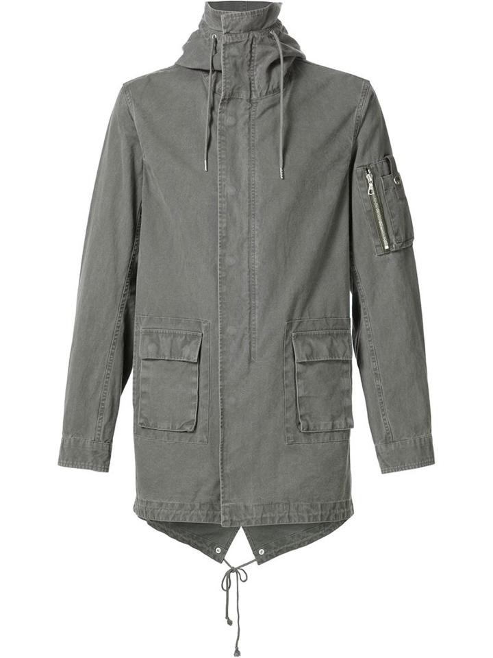 John Elliott Patch Pocket Hooded Jacket