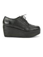 Martha Medeiros Flatform Lace-up Shoes