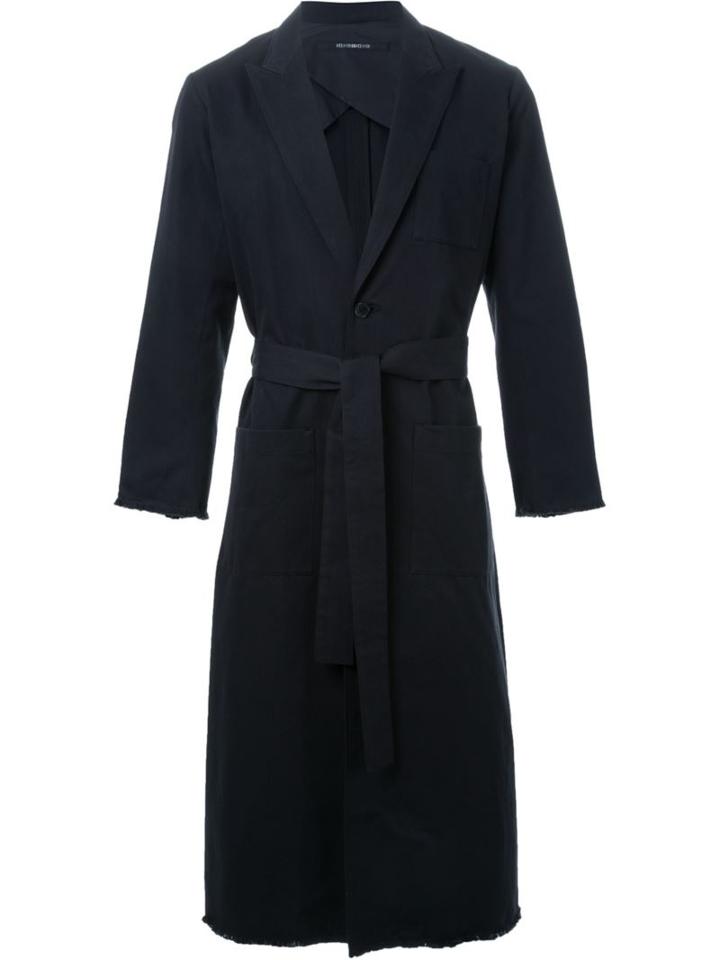 Dressedundressed Peaked Lapels Long Coat