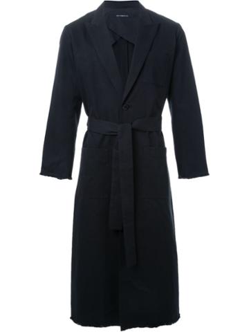 Dressedundressed Peaked Lapels Long Coat