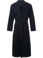 Dressedundressed Peaked Lapels Long Coat