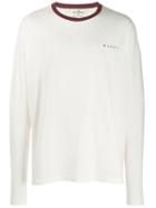 Marni Reverse Print Sweatshirt - White