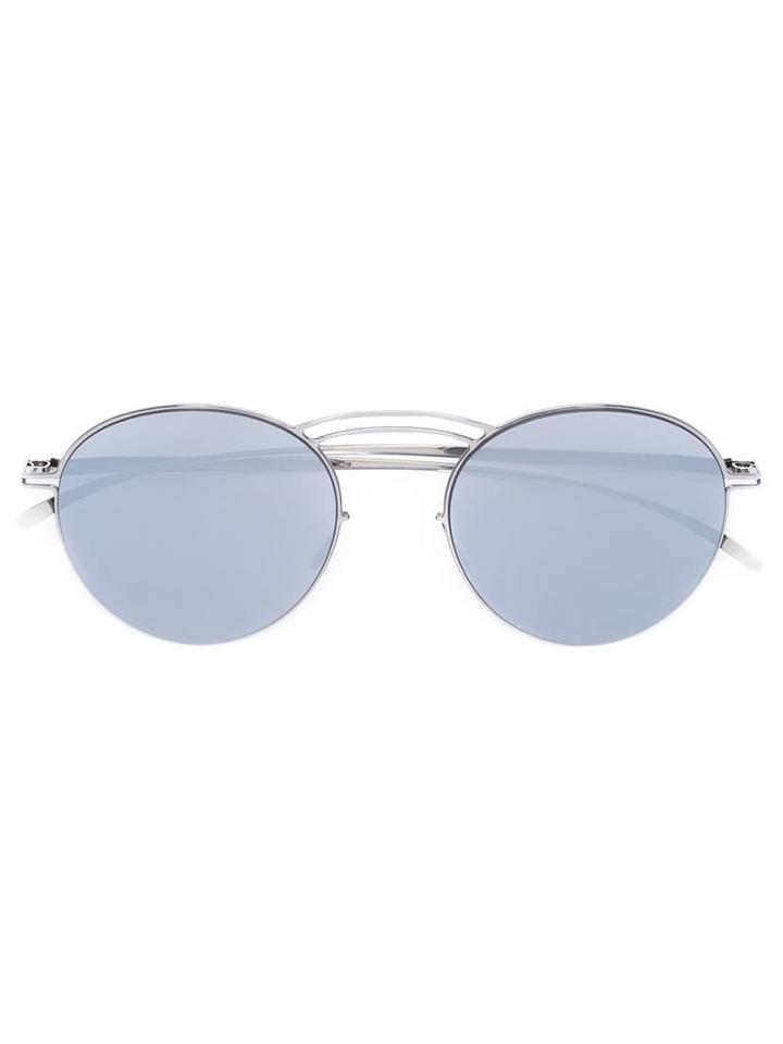 Mykita - 'mmesse011 E1' Sunglasses - Unisex - Metal - One Size, Grey, Metal