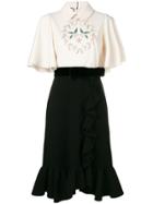 Gucci Embroidered Birds Dress - Black