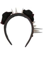 Barbara Bologna Spiked Floral Headband - Do Not Use - Beige