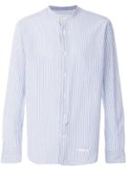 Tintoria Mattei Mandarin Collar Shirt - Blue