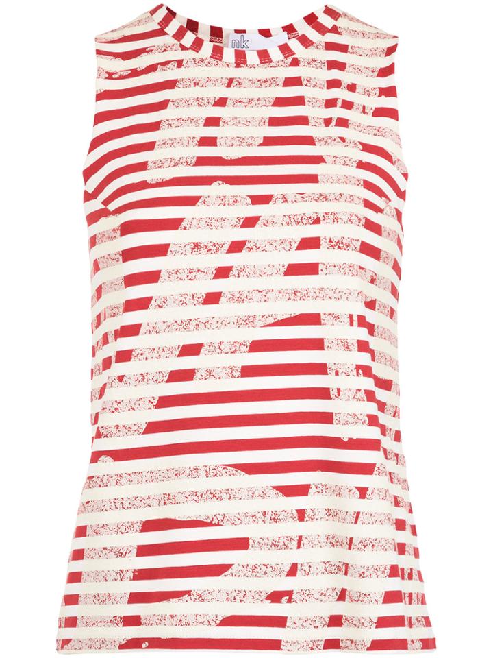 Nk Striped Tank - Red