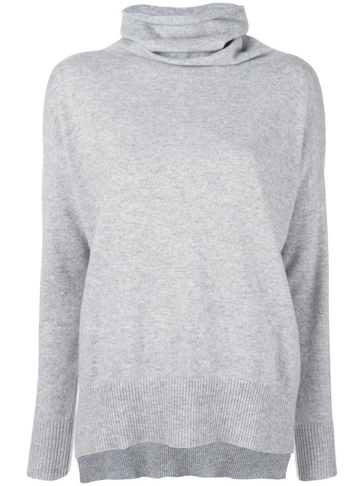 Cruciani High Neck Jumper, Women's, Size: 44, Grey, Cashmere