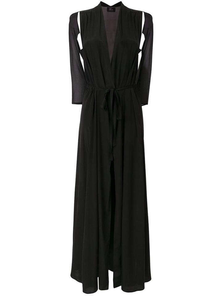 Lost & Found Ria Dunn Cut Out Sleeves Dress - Black