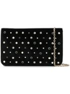 Red Valentino Red(v) Embellished Crossbody Bag - Black