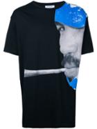 Les Benjamins - Cigarette Print T-shirt - Men - Cotton - Xl, Black, Cotton