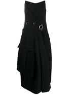 Prada Belted Corset Dress - Black