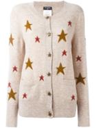 Chanel Vintage Star Intarsia Cardigan