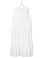Caffe' D'orzo Teen Asia Lace Dress - White