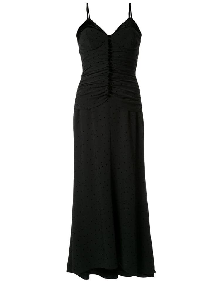 Racil Diana Polka Dot Dress - Black
