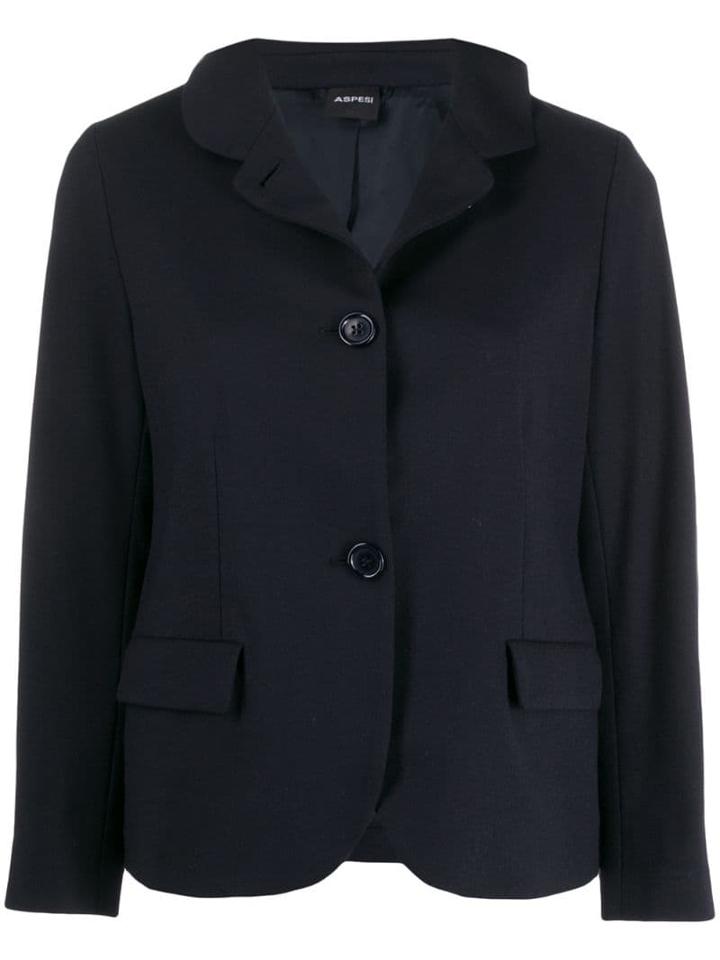 Aspesi Fitted Blazer - Blue