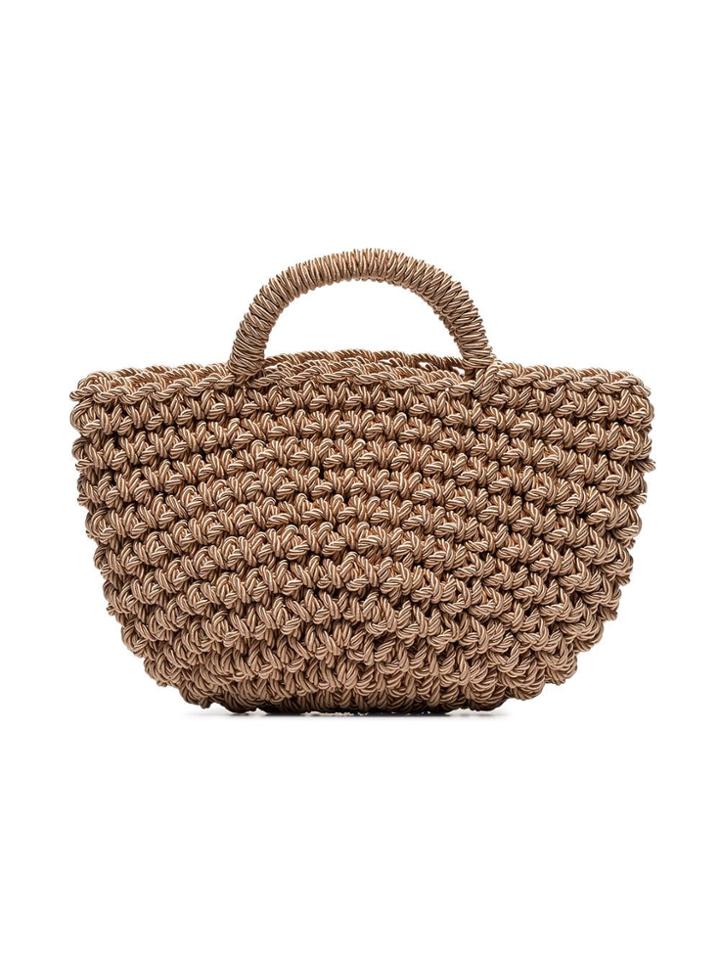 Rejina Pyo Rose Basket Bag - Neutrals