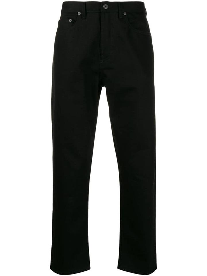 Valentino Vltn 2099 Mid-rise Jeans - Black