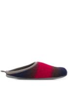 Camper Colour Block Slippers - Red