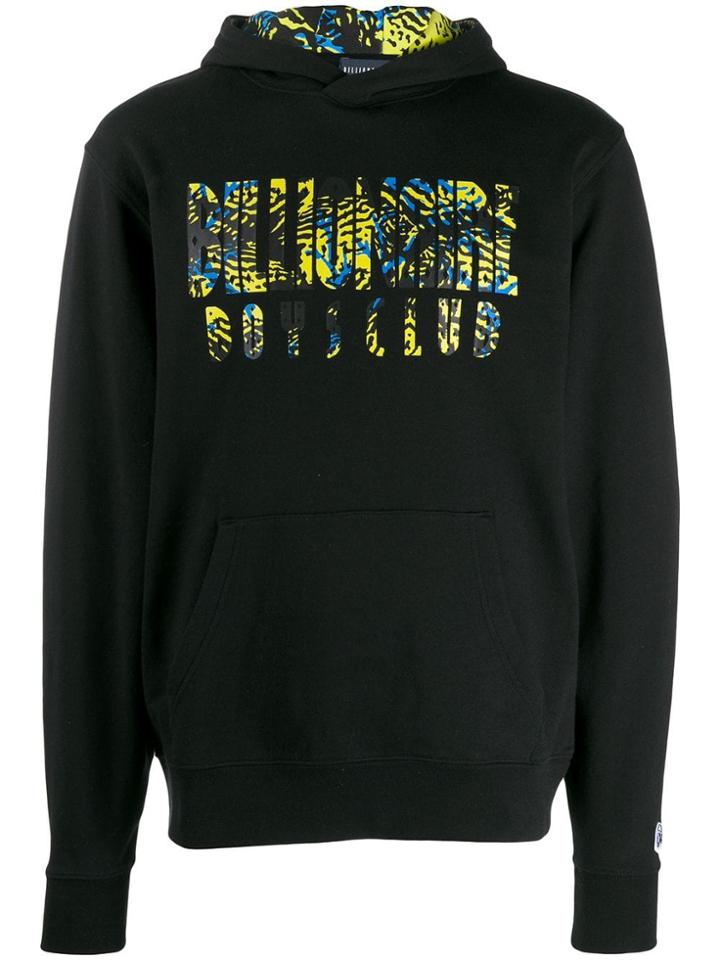 Billionaire Boys Club Logo Print Hoodie - Black