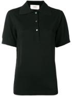 Ports 1961 Knitted Polo T-shirt - Black